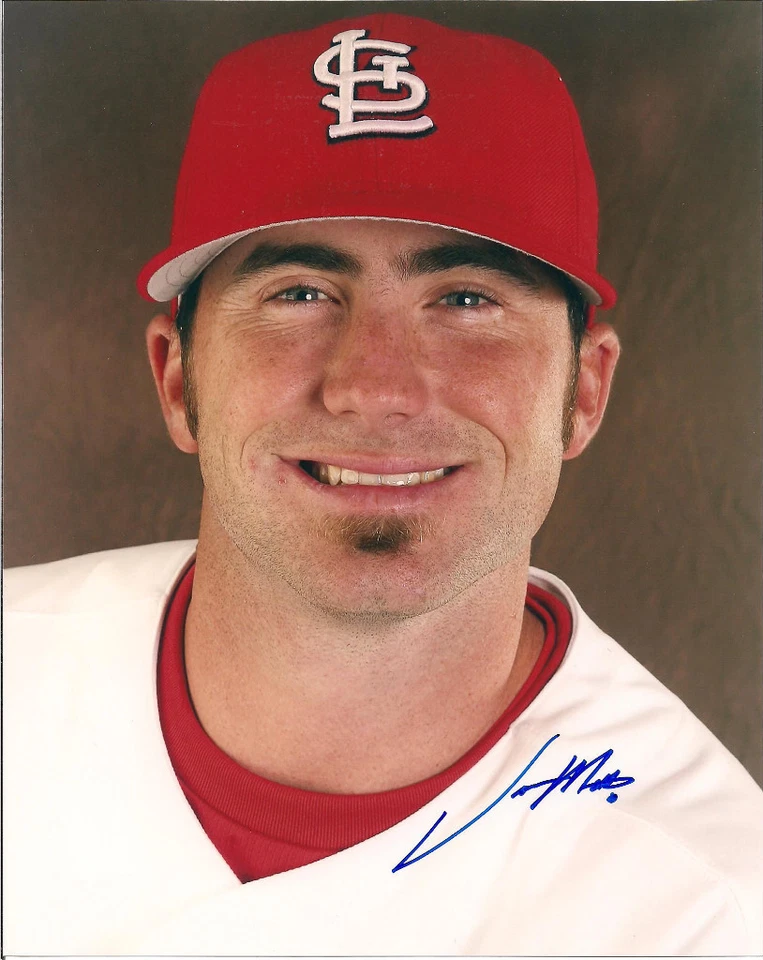 杰森·莫特圣路易斯红雀签名 8 X 10 照片带真品证明 — 第 1/1 张图片