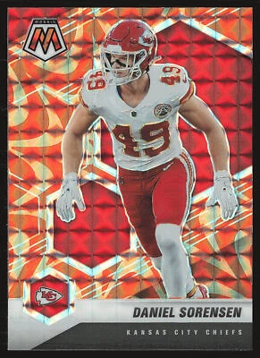 2021 Panini Mosaic #7 Daniel Sorensen Mosaic Reactive Orange - Image 1 of 2