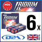 6 X Ngk Iridium Ix Plugs Bkr6eix,Bmw 528I (1999),2.8Ll6