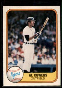 1981 Fleer  Al Cowens  #471 Detroit Tigers