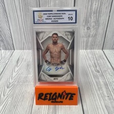 2020 UFC Topps Striking Signatures Autograph Cory Sandhagen /632 STS-CS - MGC 10