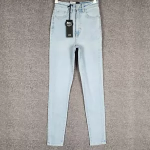 Lee Womens Jeans Size 6 High-Licks Crop Skinny High Rise Blue Stretch Denim NEW - Bild 1 von 14