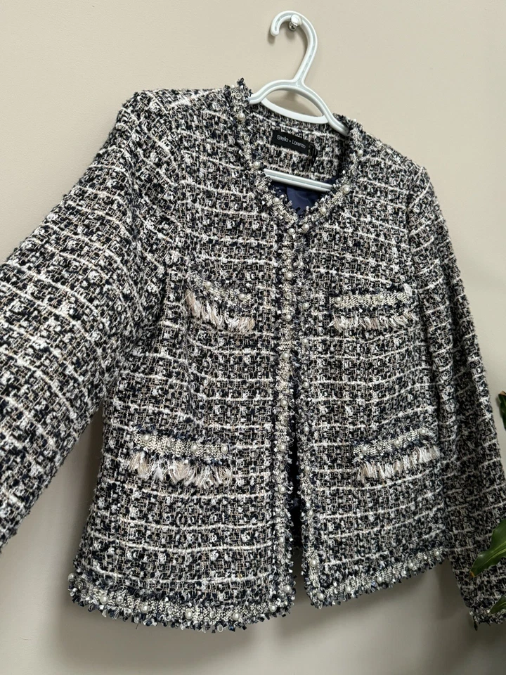 Chaqueta Blazer Stella + Lorenzo Mujer Talla XS Tweed Foto 1 de 4