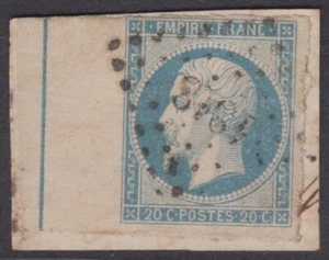 FRANCE 1852, Y&T #14 - NAPOLEON III - 20c - PC 1818 - FILET D'ENCADREMENT - Picture 1 of 2