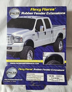 Pacer 52-170 Flexy Flares Rubber Fender Extensions No-Lip Side Mount - Picture 1 of 5