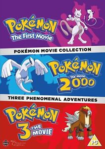 Pokemon Triple Movie Collection: Movies 1-3 (DVD) Ikue Ohtani Veronica Taylor