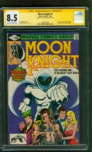 Moon Knight 1 CGC 8.5 SS Bill Sienkiewicz 11/1980 Origin issue Disney TV Show - Picture 1 of 2
