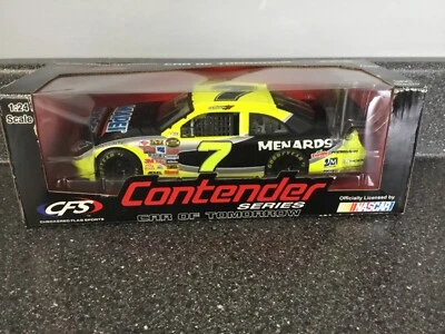 Robby Gordon #7 MAPEI Menards 2007 COT CFS Contender 1/24 NASCAR Cup Diecast Foto 1 de 4