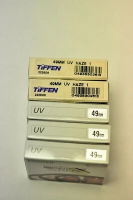 Bower 49mm UV filter. glass and metal frame New - Image 1 of 2