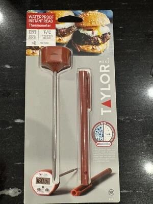 Taylor 9842 Digital Instant Read Thermometer - Waterproof, Fast & Accurate - Image 1 of 4