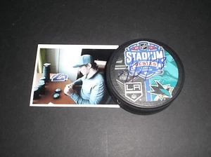 Tyler Toffoli LA Kings Autographed Signed 2015 Stadium Series Puck - Picture 1 of 1