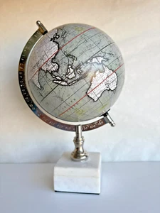 World Globe with Marble Base - Picture 1 of 6