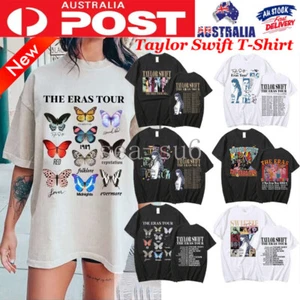 NEW Adults Taylor Swiftie Summer Short Sleeve T-Shirt Tops Costume Casual Tees - Picture 1 of 32