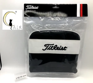 Titleist Classic JE Iron Head Cover Accessories TA23PCJEIC-0 BK Black Japan New - Picture 1 of 8