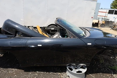 1999-2004 Porsche 911 Boxster Right Front Door Shell Black 99653101204 OEM Used Foto 1 de 4