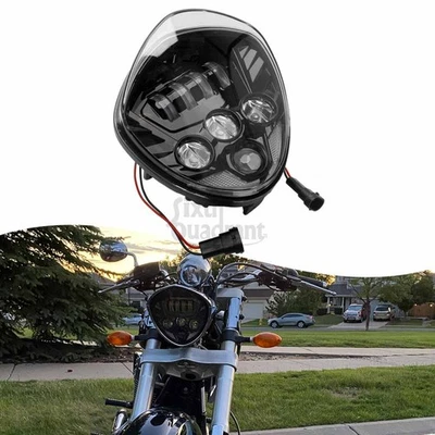 LED Beam Headlight Projector Light For Victory Cory Ness Cross Country Tour 2013 - Изображение 1 из 4