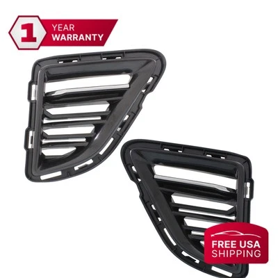 Front Bumper Fog Light Trims For 2016-2018 Chevrolet Camaro SS - Image 1 of 4