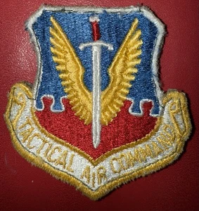 1980s - GWOT Era USAF Tactical Air Command On Vel-Cro Patch (IR) - Bild 1 von 2