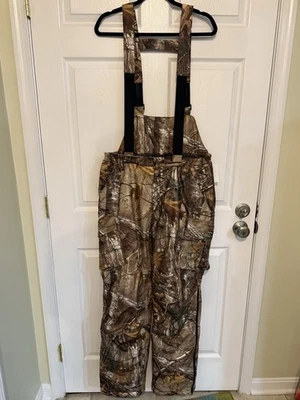 Cabela’s Rocky Pro-Hunter Real tree Edge Camo Hunting Bib Overalls Insulated 34R - Image 1 of 4