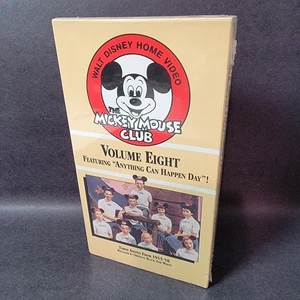 NOS Mickey Mouse Club VHS Band 8 mit "Anything Can Happen Day" PA - Bild 1 von 3