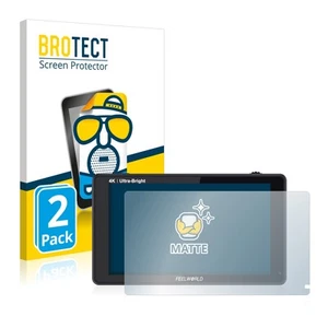 2x Anti-Reflets Protection Ecran pour Feelworld LUT6 6" Film Protecteur Mat - Afbeelding 1 van 7