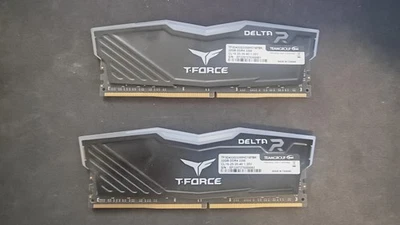 TEAMGROUP T-Force Delta RGB 64GB DDR4 3200MHz RAM (2x32GB) Foto 1 de 2