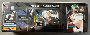 2024 Panini Donruss Football NFL Trading Card Complete Set Box OVP Neu - Bild 1 von 9