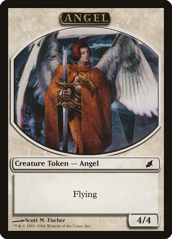 MTG {Angel Token} (Player Rewards) (Scourge) - Promo #PLYR_SCG_T01 - Image 1 of 1