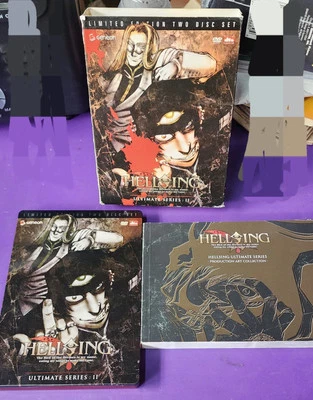Hellsing Ultimate Series Vol 2 SteelBook R1 Dvd With Production Art Book | RARE - Image 1 of 4
