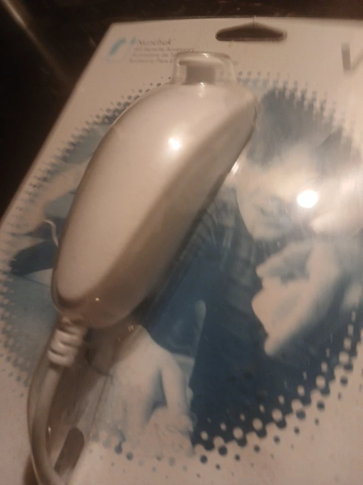 Mando Nintendo Wii Nunchuk Blanco Accesorio Oficial No Probado, 1 pieza Foto 1 de 1