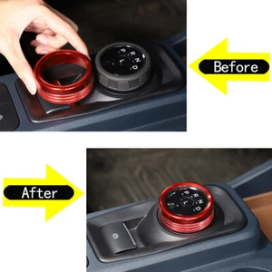 Adecuado para Ford Maverick 2022-2023 Consola Central Cambio de Marchas Perno Aleación Cubierta de Borde - Imagen 1 de 11