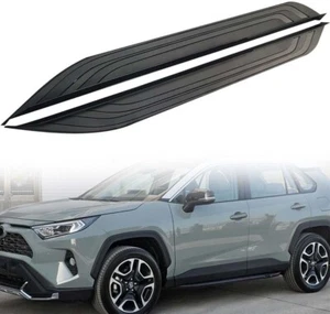 2 Stück Trittbrett Seitenschritt Nervenleiste für Toyota RAV4 2019-2024 2025 - Bild 1 von 8