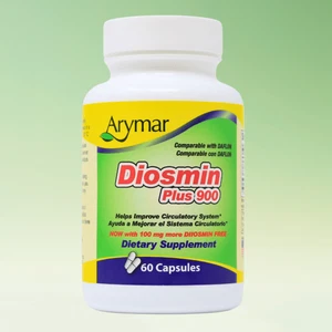 Arymar Diosmin Plus 900mg – Circulation & Vein Support, 60 Capsules - Picture 1 of 8