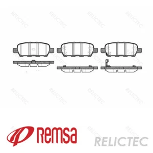 Rear Brake Pads Set for Nissan Infiniti Renault Suzuki Venucia Fengshen Hyundai - Picture 1 of 2
