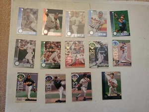 1995 & 96 Leaf Basebal Lot of 27 Diff Cards Griffey Ripken ARod Chipper NM/MT - Picture 1 of 2