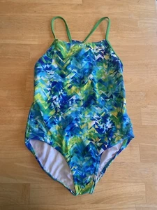 Girl’s Speedo One Piece Bathing Suit Size 14 Girl Swimsuit  Kids Teenager - Picture 1 of 11