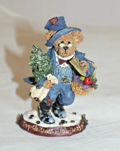 Boyds Bearstone Scrooge McBear...Change of Heart #228374 1ª EDICIÓN, retirado usado en excelente estado - Imagen 1 de 4