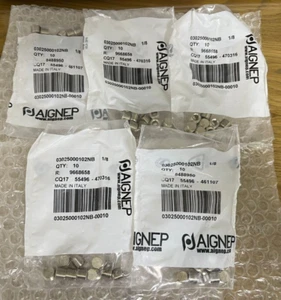 50 PIEZAS Enchufe contradisipador Aignep 03025000102NB 1/8 55496-470316 latón - Imagen 1 de 3