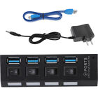  Computer Concentrator USB3.0 Hub Hard Drive Adapter High Speed