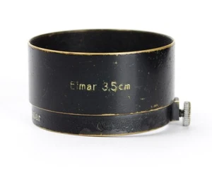 Leitz Wetzlar paraluce FLQOO vernice nera su ottone per Elmar 3,5 cm - Foto 1 di 6