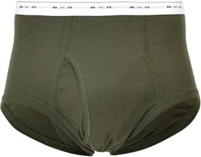 B.V.D Men's Standard Brief Color select type G042A Cotton M~XL Made in Thailand - Image 1 of 4
