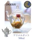 Rare Croesus Flower Blooming Ariel Pot Tea Craft