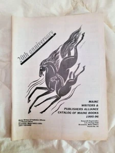 20 aniversario Alianza de Escritores y Editores de Maine catálogo del libro de Maine 95 96 - Imagen 1 de 3