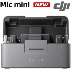 DJI Mic Mini,Ultralight Wireless Lavalier Microphone System 400M Camera iPhone - Picture 1 of 15