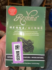 Henna Hair Color Natural Black 1.05 Oz - Picture 1 of 1