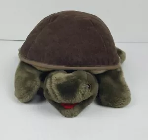 Folkmanis tartaruga peluche pupazzo mano corpo intero tartaruga verde folktails peloso folk - Foto 1 di 12