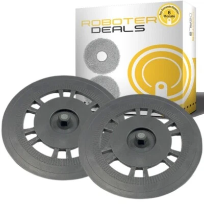 ROBOTER DEALS Wischplatten, Wischhalterung (2 Stück) inkl. Pads für Dreame L20 Ultra
