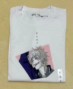 L(JPN) size UNIQLO UT Jujutsu Kaisen T-shirt Satoru Gojo White from Japan - Picture 1 of 4