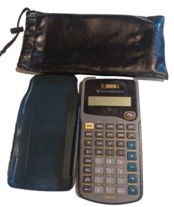 Texas Instruments TI-30Xa Scientific Calculator with cover - Needs new battery! - Picture 1 of 3