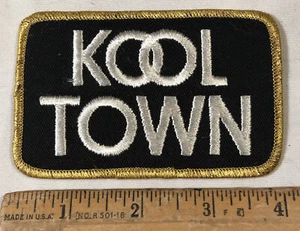 Vintage Kool Town Cigarettes Tobacco Patch Iron On 4” x 2.5” - Picture 1 of 2